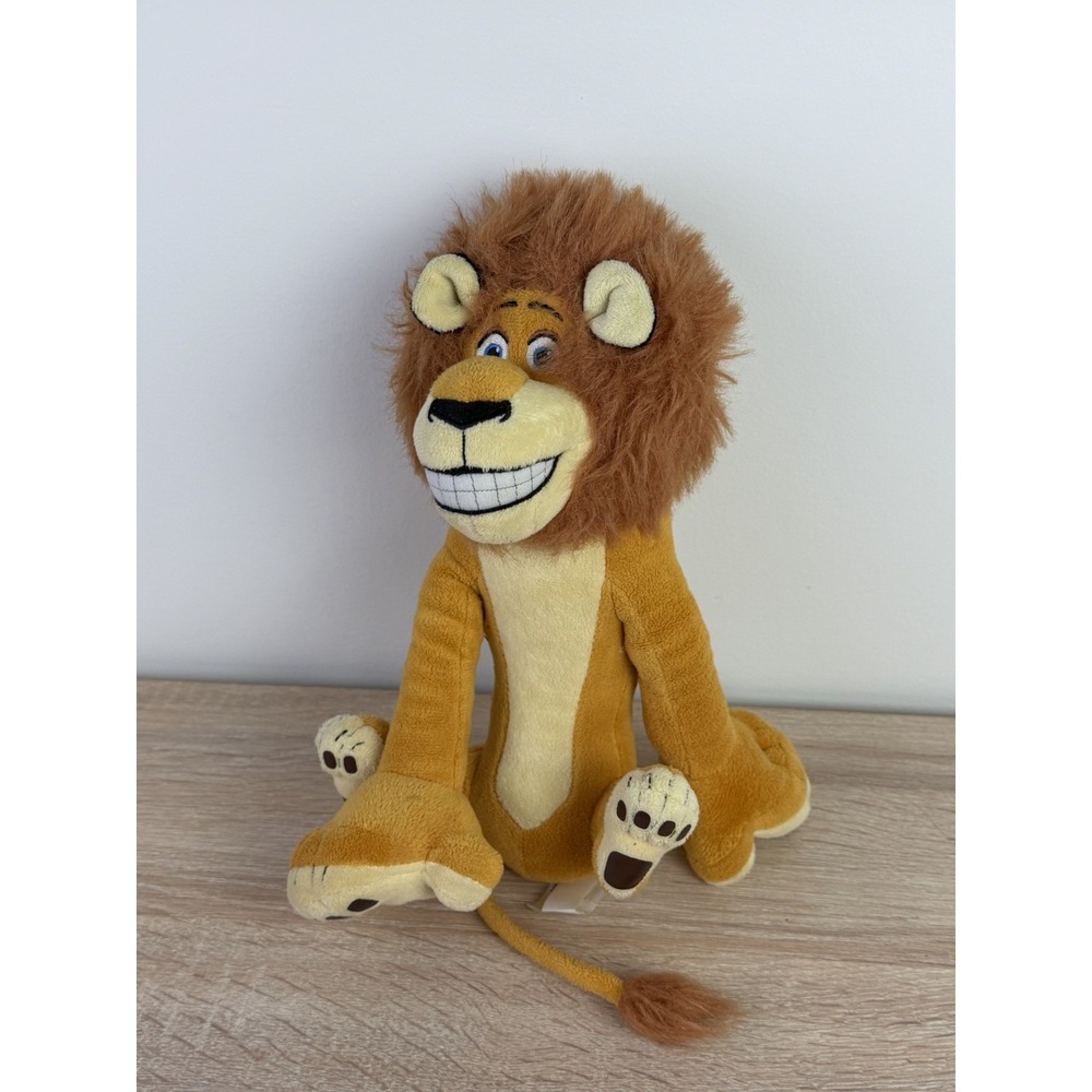 Madagascar Live Alex The Lion Plush Stuffed Animal 10"